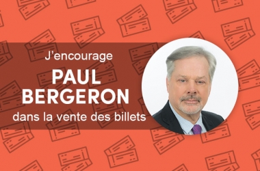 Billet pour la loterie - Paul Bergeron