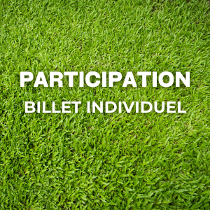 Billet individuel Golf 2026
