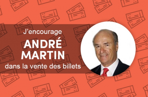 Billet pour la loterie - André Martin