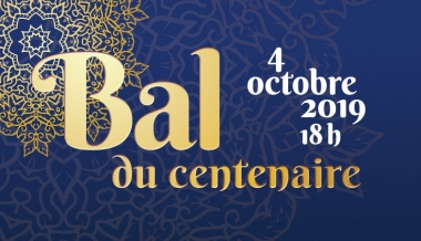 Billet Bal du centenaire du 4 octobre