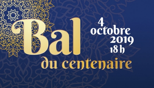 Billet Bal du centenaire du 4 octobre